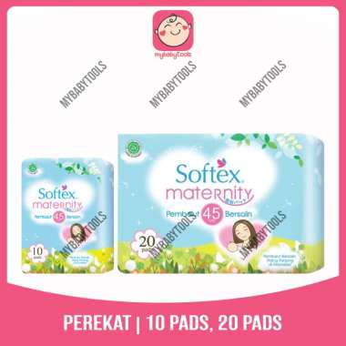 SOFTEX MATERNITY PEMBALUT 45CM 20S 10S BERSALIN HAMIL NIFAS = 20S