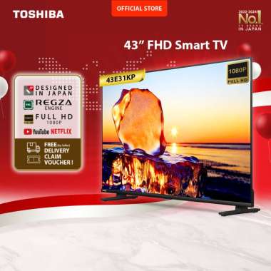 [FHD Smart TV] [KHUSUS ONLINE] Toshiba TV 43" FHD Smart TV - WIFI Netflix Disney+ Youtube Dolby Audi