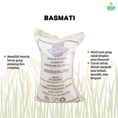BERAS BASMATI 25 KG