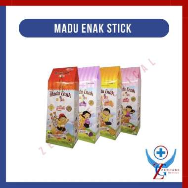 Madu Enak Kemasan Stick Sebox Isi 20 S / Madu Sehat Untuk Anak