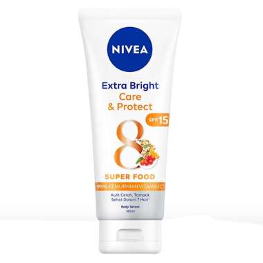Serum Badan - Nivea Extra White Care & Protect Body Serum - 180 mL