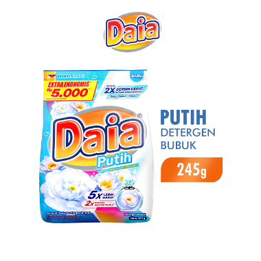 DAIA Putih Detergen Bubuk 242 g