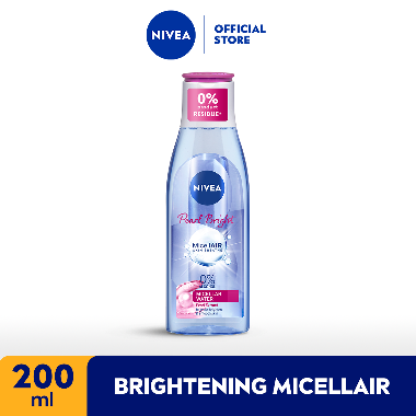 Promo Harga Nivea MicellAir Skin Breathe Micellar Water Pearl & White 200 ml - Blibli