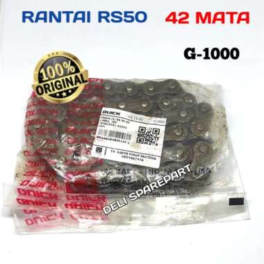 G1000 chain rantai RS50 42 mata Quick original