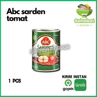 Sarden ABC Tomat / Ikan Sarden Tomat / Sarden Kaleng 155gr - Sahabatdapur 155gr
