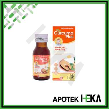 Curcuma Plus Lysine 60 ml - Sirup Penambah Nafsu Makan ANak