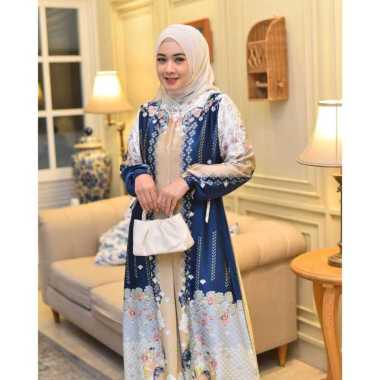 Dress Wanita Terbaru Gamis Remaja Kekinian Dres Muslim Dewasa Motif RAFLESIA Maxmara Lux RFS6