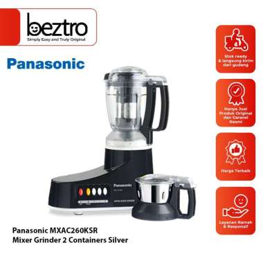Panasonic MXAC260KSR Mixer Grinder 2 Kontainer Silver