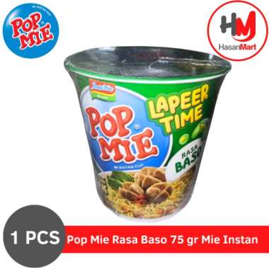 Promo Harga Indomie Pop Mie Instan Baso 75 gr - Blibli