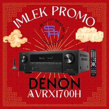 Amplifier Denon AVR X1700H Dolby Atmos Surround 7.2 AVRX1700H