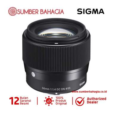 Sumber Bahagia - Sigma 56mm f/1.4 DC DN Contemporary Lensa Kamera canon RF-Mount