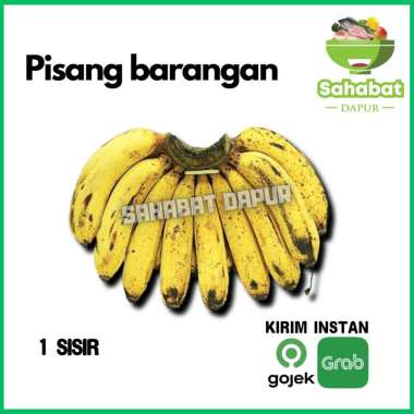 Pisang Barangan 1 sisir / Buah Pisang - Sahabatdapur 1 sisir