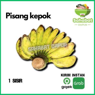 Pisang Kepok 1 Sisir / Buah Pisang Manis - Sahabatdapur 1 Sisir
