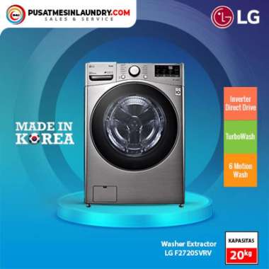 Washer LG 20 Kg, Mesin Cuci LG 20 KG Bisa Cuci Bedcover Jumbo Mesin Cuci