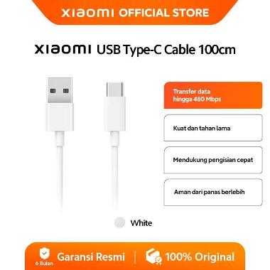 Xiaomi Mi USB-C Data Cable (1 m) [Official Store] White