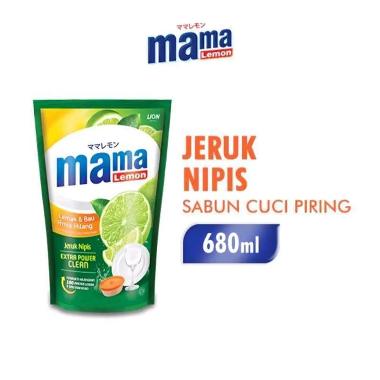 Promo Harga Mama Lemon Cairan Pencuci Piring Jeruk Nipis 780 ml - Blibli