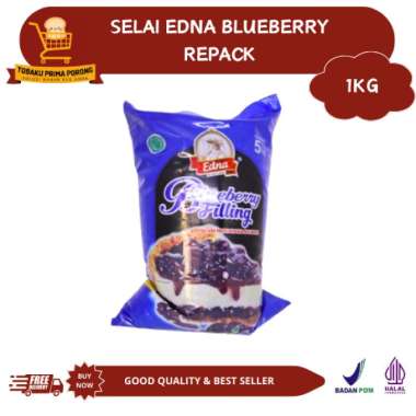 SELAI EDNA BLUEBERRY REPACK 1KG - selai blueberry