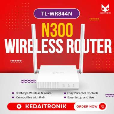 TP-LINK TL-WR844N Router Tplink N300 WR844N WiFi MIMO Repeater AP 844