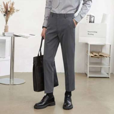 Kasual Celana Grey Ankle Pants Classic XXL