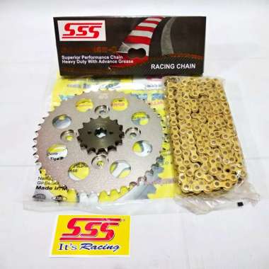 GEAR SET SSS 428 HSBT Karisma / Supra 125 / Blade New / Revo Absolute 428 15 34 120 HSBT