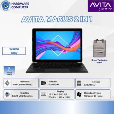 AVITA Magus 2 in 1 N4020 4GB 128GB 11,6 inc FHD IPS W10