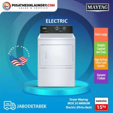 Mesin Pengering Maytag, Dryer Maytag Tipe Electric Kapasitas 15 Kg