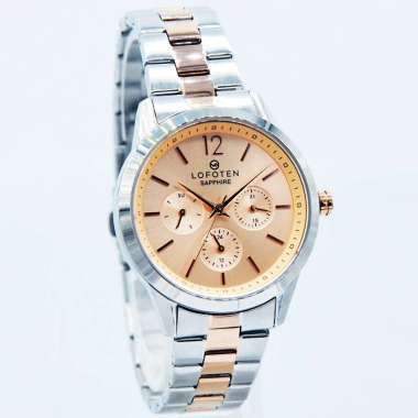 Lofoten 2309 Jam Tangan Lofoten - Jam Tangan Wanita Original 2309LRC Rosegold Combi