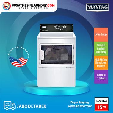 Mesin Pengering Maytag, Dryer Maytag Tipe Gas Kapasitas 15 Kg