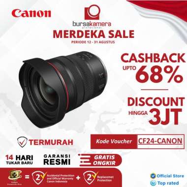 BKP Canon RF 14-35mm f/4 L IS USM Lensa Kamera Garansi Resmi