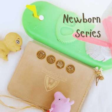 Wonderful Wish emas koin custom 24K NEWBORN 0.25 gram