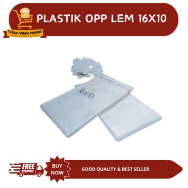 PLASTIK OPP LEM - OPP SEAL 16 X 10