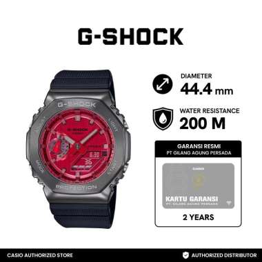 Casio G-Shock Jam Tangan Pria Analog Digital Original GM-2100B-4ADR