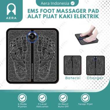 EMS Foot Massager | Alat Pijat Kaki Akupuntur Elektrik Recharge | EMS Foot Massager Pad | EMS Foot M