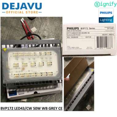 Philips Lampu Sorot BVP172 LED43/CW 50W WB GREY CE - NW