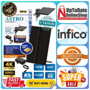 ANTENA INFICO IDA-321 IDA322 ANTENA DIGITAL INDOOR OUTDOOR FULL HD1080 DVB T2 DIGITAL ANTENA INFICO 