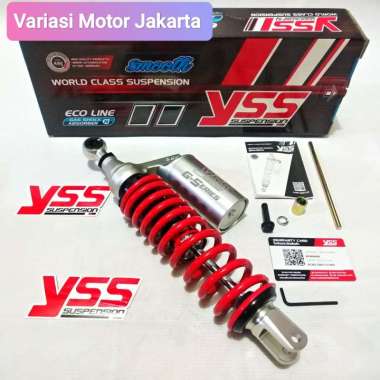 SHOCK YSS G PLUS GOLD SERIES BEAT FI / BEAT STREET / SCOOPY FI YSS 330MM RED SILVER