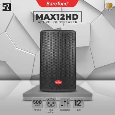 Speaker Aktif BareTone MAX12HD Type 12Inch