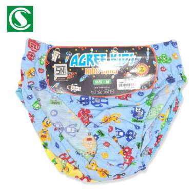 ( 3 Pcs ) Celana Dalam Anak Cowok Agree Kids Motif Kapal CD CA 40 XXL MULTICOLOR