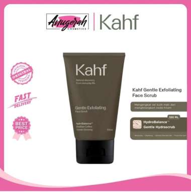 KAHF Face Scrub Gentle Exfoliating 100mL