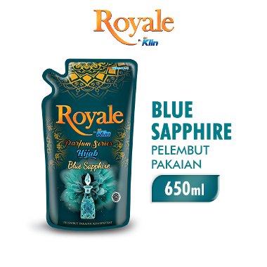 Royale Softener Hijab Blue Sapphire Pouch 650 mL -