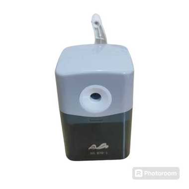 SERUTAN PENCIL MEJA JUMBO / RAUTAN PENCIL / PENCIL SHARPENER POLOS ABU-ABU 870-1 MOTIF C