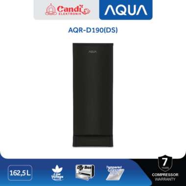 AQUA Kulkas 1 Pintu 163 Liter - AQR-D190(DS)