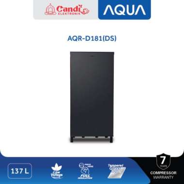 AQUA Kulkas 1 Pintu 140 Liter AQR-D181 DS