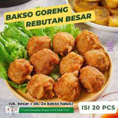 Bakso Warisan Ibu Bakso Goreng Rebutan Jumbo isi 10 Pcs (Udang+Ayam)