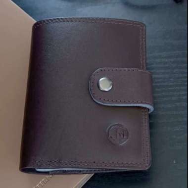 JATACC Dompet Kartu Card Holder Kulit SAPI asli. Dompet mini . Dompet uang untuk Pria dan Wanita. Do