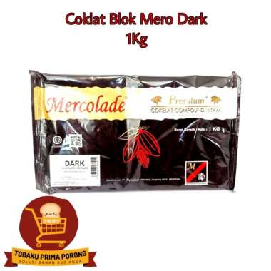 COKLAT BLOK MERCOLADE DARK - 1 KG PREMIUM
