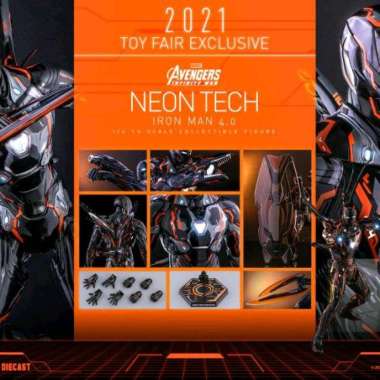 hot toys MMS597 D39 Iron Man Mark 50 Neon Tech 4.0