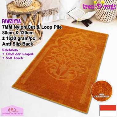 Tren-D-rugs Karpet sajadah imam masjid plush 3d timbul alas lantai ruang tamu kamar tidur tebal halu