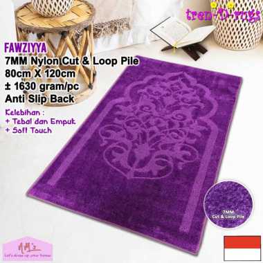 Tren-D-rugs Karpet sajadah imam masjid plush 3d timbul alas lantai ruang tamu kamar tidur tebal halu