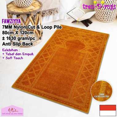 Tren-D-rugs Karpet sajadah imam masjid plush 3d timbul alas lantai ruang tamu kamar tidur tebal halu